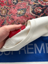 AW/17 Supreme Zig Zag Stitch Panel Heavyweight Sweatshirt (S)