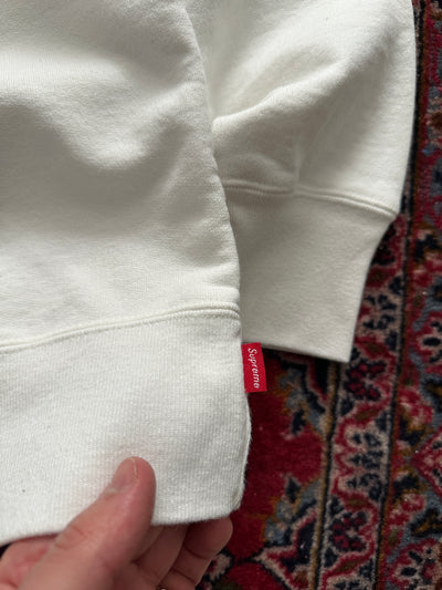 AW/17 Supreme Zig Zag Stitch Panel Heavyweight Sweatshirt (S)