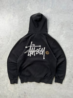 00's Stussy Script Pullover Hoodie (M)