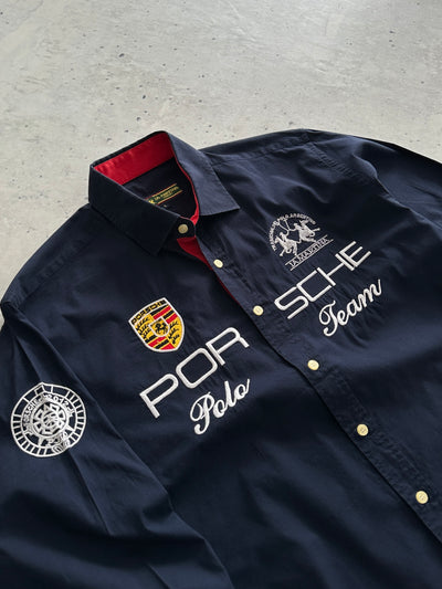 La Martina Porsche Embroidered Shirt (L)