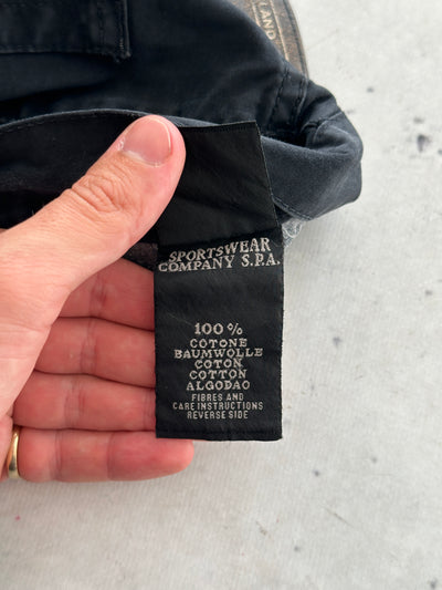 Stone Island Spell Out Straight Leg Trousers (W32 x L28)