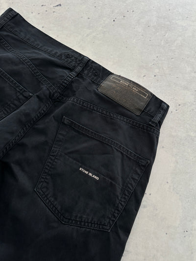 Stone Island Spell Out Straight Leg Trousers (W32 x L28)