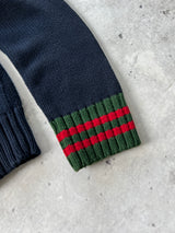 Vintage Ralph Lauren Embroidered Big Logo Knit Jumper (XS)