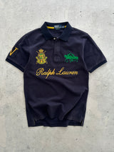 Ralph Big Logo Spell Out Polo Shirt (S)