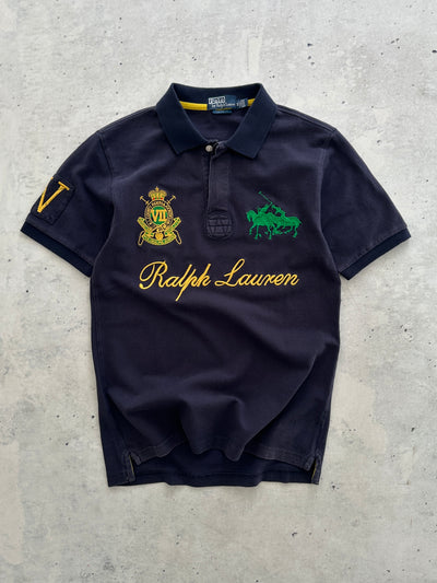 Ralph Big Logo Spell Out Polo Shirt (S)