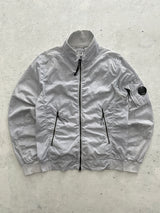 CP Company Lens Garment Dyed Nylon Zip Up Bomber Jacket (S)