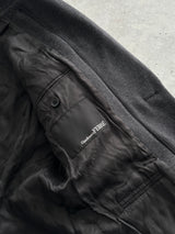 Gianfranco Ferré Wool Detachable Hooded Coat (M)
