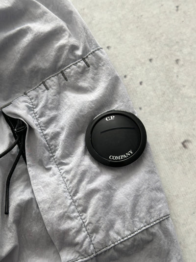 CP Company Lens Garment Dyed Nylon Zip Up Bomber Jacket (S)