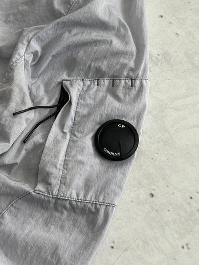 CP Company Lens Garment Dyed Nylon Zip Up Bomber Jacket (S)