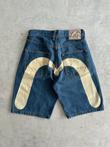 Evisu Gull Wing Denim Shorts (W29)