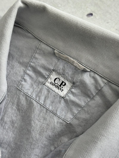 CP Company Lens Garment Dyed Nylon Zip Up Bomber Jacket (S)