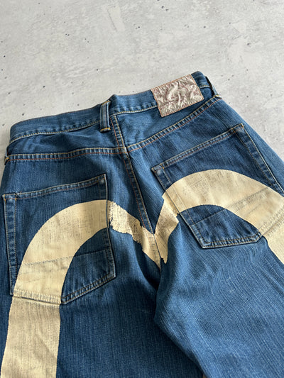 Evisu Gull Wing Denim Shorts (W29)