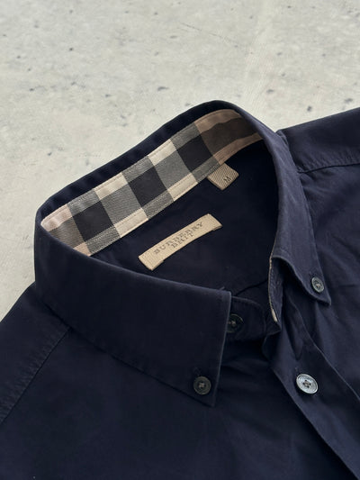 00's Burberry Brit Nova Check Long Sleeve Shirt (M)