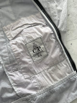 CP Company Lens Garment Dyed Nylon Zip Up Bomber Jacket (S)