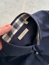 00's Burberry Brit Nova Check Long Sleeve Shirt (M)