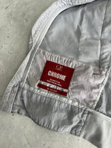 CP Company Lens Garment Dyed Nylon Zip Up Bomber Jacket (S)