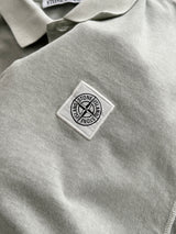 00's Stone Island Patch Logo Polo Shirt (M)