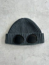 CP Company wool knit goggle lens beanie (one size)