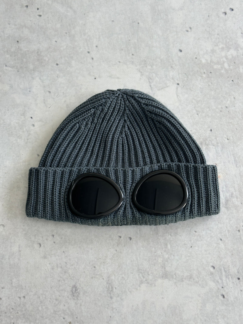 CP Company wool knit goggle lens beanie (one size)