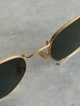 Ray Ban Hexagonal polarised Sunglasses (One Size)