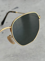 Ray Ban Hexagonal polarised Sunglasses (One Size)