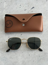 Ray Ban Hexagonal polarised Sunglasses (One Size)