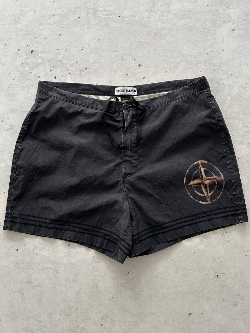 SS/01 Stone Island Nylon Swim Shorts (W34)