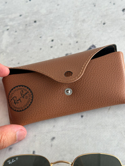 Ray Ban Hexagonal polarised Sunglasses (One Size)