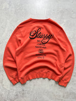 Stussy world tour heavyweight crewneck sweatshirt (L)