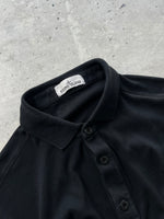 Stone Island Cotton Long Sleeve Polo Shirt (XXL)