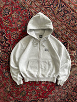 Stussy Script Heavyweight Zip Up Hoodie (M)