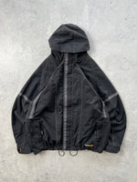 Vintage Oakley Software Zip Up Hooded Jacket (XXL)