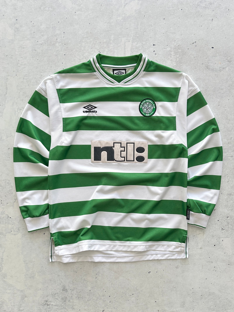 1999 Umbro Celtic Long Sleeve Shirt (L)