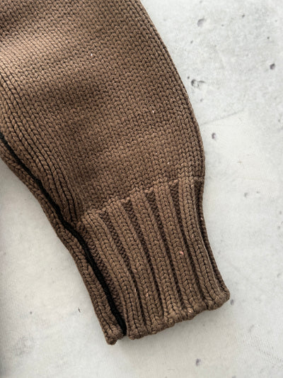 AW/06 Stone Island Chunky Knit 1/4 Zip Jumper (S)