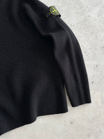 AW/20 Stone Island Chunky Knit Turtle Neck Jumper (Women's XS)