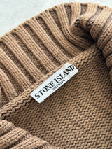 AW/06 Stone Island Chunky Knit 1/4 Zip Jumper (S)