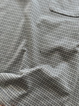 90's YSL textured Patterned Polo Shirt (XL)
