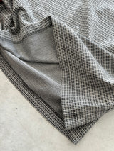 90's YSL textured Patterned Polo Shirt (XL)