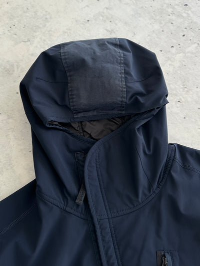 AW/16 Stone Island asymmetrical zip Soft Shell-R primaloft Jacket (XL)