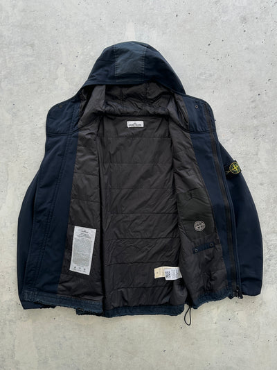 AW/16 Stone Island asymmetrical zip Soft Shell-R primaloft Jacket (XL)