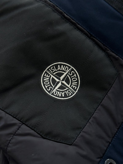 AW/16 Stone Island asymmetrical zip Soft Shell-R primaloft Jacket (XL)
