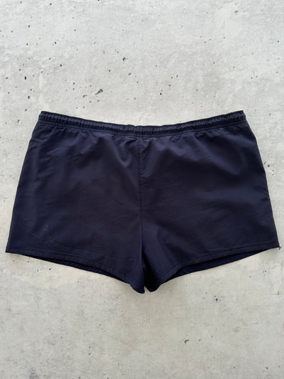90's Stone Island Embroidered Spell Out Swim Shorts (L/XL)