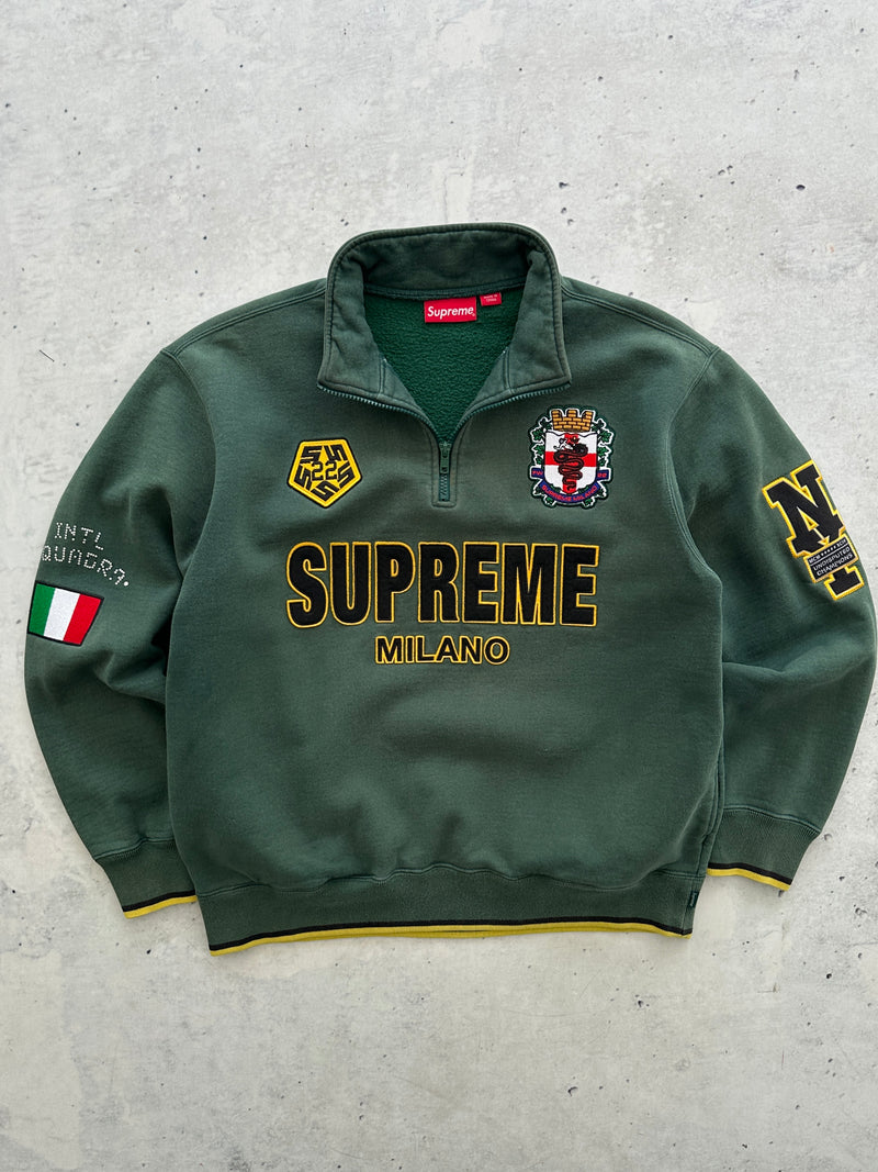 AW/22 Supreme Milano Half Zip Pullover sweatshirt (S)