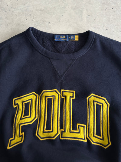 Ralph Lauren Polo Spell Out Crewneck Sweatshirt (M)