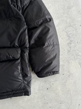 90's Armani Jeans Down Fill Zip Up Puffer Jacket (XL)