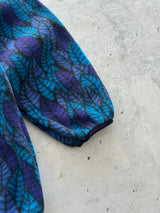 90's Patagonia Patterned leaf / spears Pullover Fleece (XL)