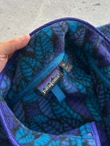 90's Patagonia Patterned leaf / spears Pullover Fleece (XL)