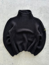 AW/99 Stone Island Chunky Wool ribbed Knit Jumper (S)