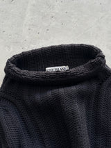 AW/99 Stone Island Chunky Wool ribbed Knit Jumper (S)