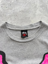 Vintage Stussy skull cross bones t shirt (M)